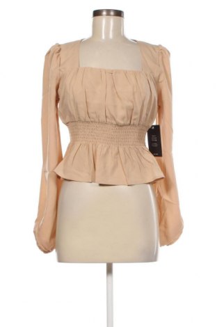 Damen Shirt NA-KD, Größe S, Farbe Beige, Preis € 7,94