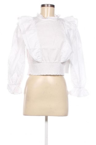 Γυναικεία μπλούζα NA-KD, Μέγεθος L, Χρώμα Λευκό, Τιμή 21,83 €