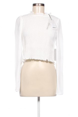 Γυναικεία μπλούζα Naf Naf, Μέγεθος S, Χρώμα Λευκό, Τιμή 19,85 €