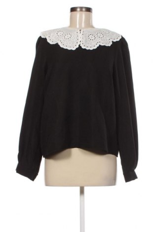 Дамска блуза Naf Naf, Размер XL, Цвят Черен, Цена 42,35 лв.