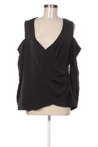 Γυναικεία μπλούζα Neon Rose, Μέγεθος M, Χρώμα Μαύρο, Τιμή 4,52 €