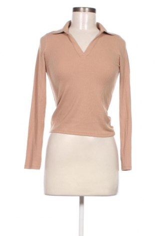 Γυναικεία μπλούζα New Look, Μέγεθος XS, Χρώμα  Μπέζ, Τιμή 3,64 €