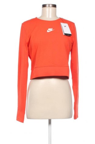 Дамска блуза Nike, Размер XL, Цвят Оранжев, Цена 34,65 лв.