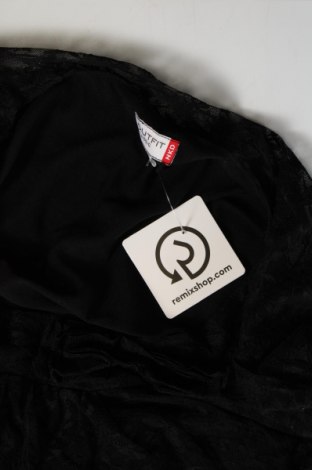 Γυναικεία μπλούζα Nkd, Μέγεθος XL, Χρώμα Μαύρο, Τιμή 4,70 €