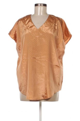Γυναικεία μπλούζα ONLY Carmakoma, Μέγεθος XL, Χρώμα  Μπέζ, Τιμή 7,42 €
