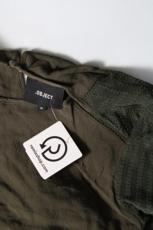 Дамска блуза Object, Размер S, Цвят Зелен, Цена 5,10 лв.
