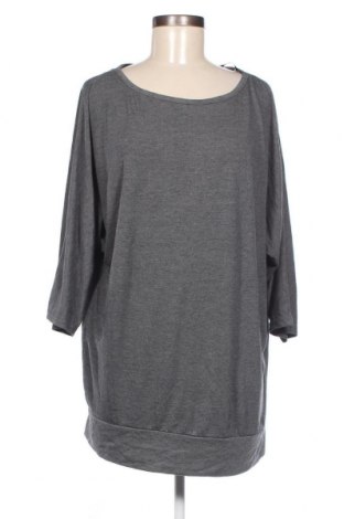 Γυναικεία μπλούζα Okay, Μέγεθος 3XL, Χρώμα Γκρί, Τιμή 6,46 €