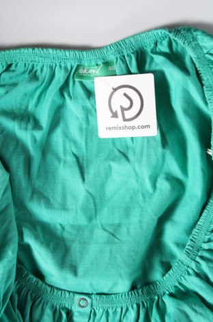Bluză de femei Okay, Mărime XXL, Culoare Verde, Preț 62,50 Lei