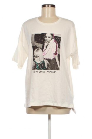Damen Shirt Pepe Jeans, Größe M, Farbe Ecru, Preis 55,67 €