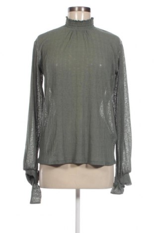 Γυναικεία μπλούζα Pieces, Μέγεθος M, Χρώμα Πράσινο, Τιμή 27,70 €