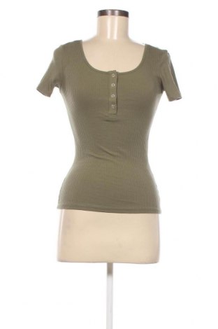 Γυναικεία μπλούζα Pieces, Μέγεθος S, Χρώμα Πράσινο, Τιμή 10,67 €