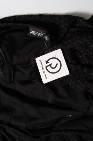Дамска блуза Pieces, Размер M, Цвят Черен, Цена 4,80 лв.