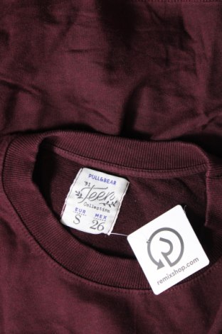 Damen Shirt Pull&Bear, Größe S, Farbe Rot, Preis 1,98 €