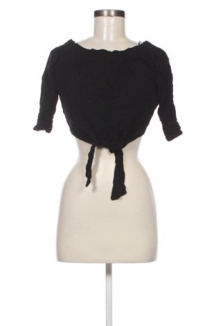 Γυναικεία μπλούζα Pull&Bear, Μέγεθος M, Χρώμα Μαύρο, Τιμή 4,70 €