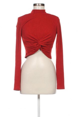 Γυναικεία μπλούζα Pull&Bear, Μέγεθος L, Χρώμα Κόκκινο, Τιμή 3,64 €