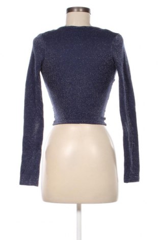 Дамска блуза Pull&Bear, Размер XS, Цвят Син, Цена 5,89 лв.