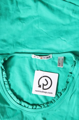 Γυναικεία μπλούζα Punt Roma, Μέγεθος L, Χρώμα Πράσινο, Τιμή 10,52 €