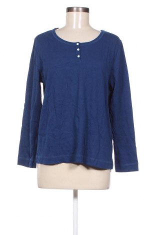 Γυναικεία μπλούζα Queentex, Μέγεθος L, Χρώμα Μπλέ, Τιμή 3,06 €
