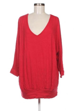 Γυναικεία μπλούζα Rainbow, Μέγεθος XXL, Χρώμα Κόκκινο, Τιμή 6,11 €