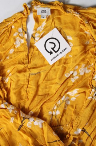 Γυναικεία μπλούζα River Island, Μέγεθος XL, Χρώμα Κίτρινο, Τιμή 5,12 €