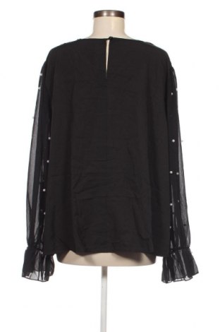 Дамска блуза SHEIN, Размер 5XL, Цвят Черен, Цена 18,05 лв.