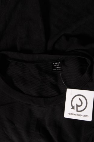 Γυναικεία μπλούζα SHEIN, Μέγεθος 3XL, Χρώμα Μαύρο, Τιμή 5,29 €