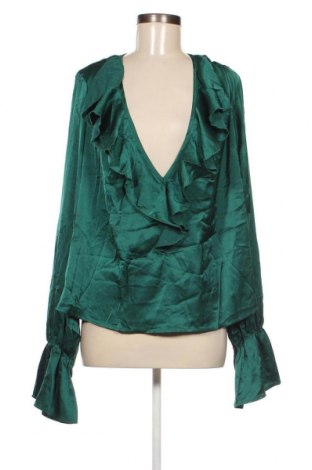 Γυναικεία μπλούζα SHEIN, Μέγεθος 4XL, Χρώμα Πράσινο, Τιμή 11,75 €