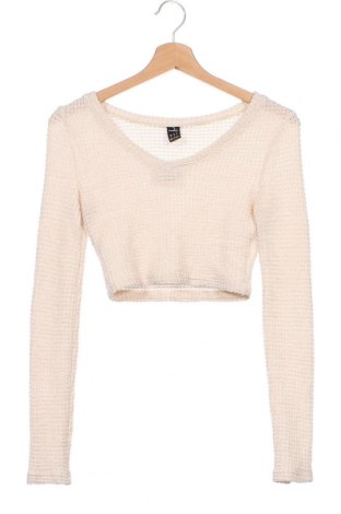 Γυναικεία μπλούζα SHEIN, Μέγεθος XS, Χρώμα  Μπέζ, Τιμή 5,83 €