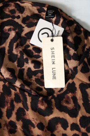 Γυναικεία μπλούζα SHEIN, Μέγεθος XXL, Χρώμα Πολύχρωμο, Τιμή 9,83 €