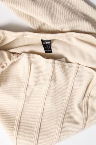 Γυναικεία μπλούζα SHEIN, Μέγεθος S, Χρώμα  Μπέζ, Τιμή 12,79 €