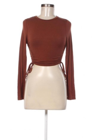 Дамска блуза SHEIN, Размер S, Цвят Кафяв, Цена 9,78 лв.