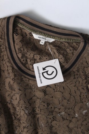 Damen Shirt Sandwich_, Größe XS, Farbe Grün, Preis 8,68 €