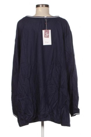 Дамска блуза Sheego, Размер 4XL, Цвят Син, Цена 61,60 лв.