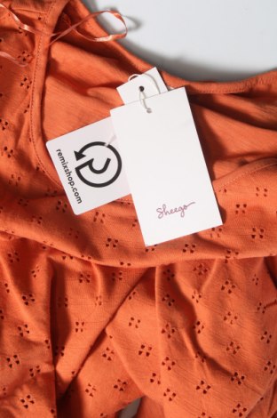 Damen Shirt Sheego, Größe XL, Farbe Orange, Preis 20,64 €