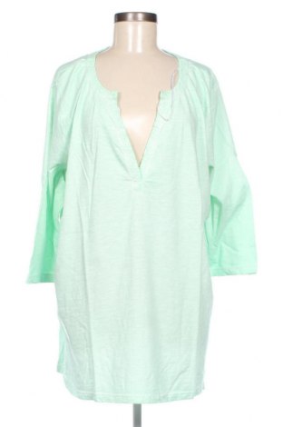Γυναικεία μπλούζα Sheego, Μέγεθος 3XL, Χρώμα Πράσινο, Τιμή 30,96 €