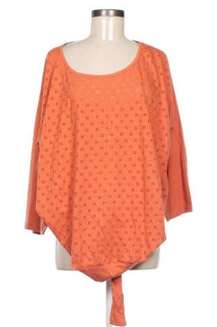 Γυναικεία μπλούζα Sheego, Μέγεθος XXL, Χρώμα Πορτοκαλί, Τιμή 21,83 €