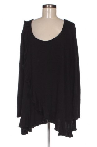 Дамска блуза Sheego, Размер 5XL, Цвят Черен, Цена 23,80 лв.