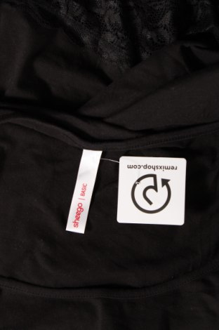 Дамска блуза Sheego, Размер 5XL, Цвят Черен, Цена 25,50 лв.