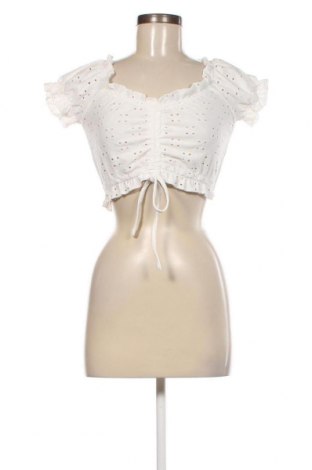 Damen Shirt Sinsay, Größe S, Farbe Weiß, Preis 6,07 €