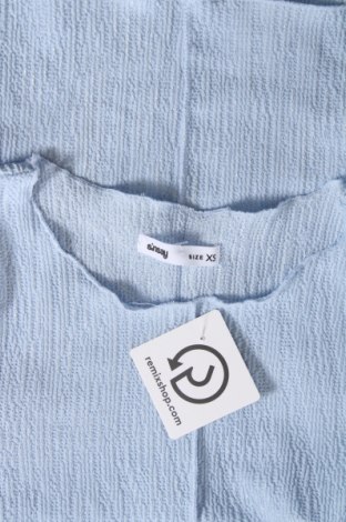 Damen Shirt Sinsay, Größe XS, Farbe Blau, Preis 4,33 €