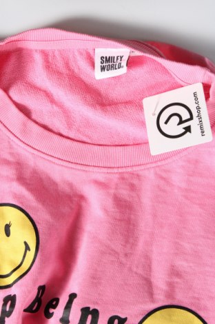 Дамска блуза Smiley World, Размер XXL, Цвят Розов, Цена 11,21 лв.