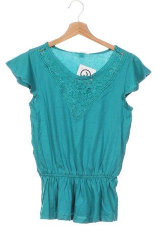 Γυναικεία μπλούζα Springfield, Μέγεθος XS, Χρώμα Πράσινο, Τιμή 11,29 €