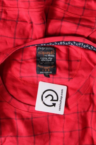Γυναικεία μπλούζα S'questo, Μέγεθος XL, Χρώμα Κόκκινο, Τιμή 4,70 €