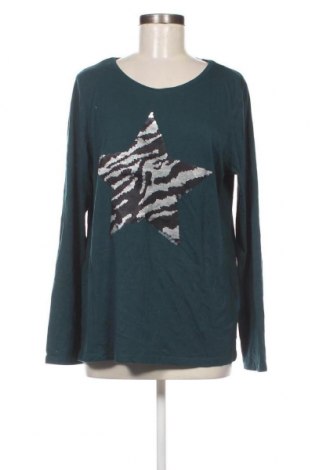 Γυναικεία μπλούζα Street One, Μέγεθος L, Χρώμα Πράσινο, Τιμή 10,52 €