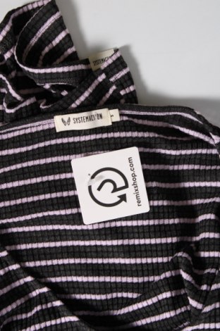 Γυναικεία μπλούζα System Action, Μέγεθος S, Χρώμα Γκρί, Τιμή 3,15 €