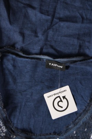 Γυναικεία μπλούζα Taifun, Μέγεθος L, Χρώμα Μπλέ, Τιμή 13,36 €