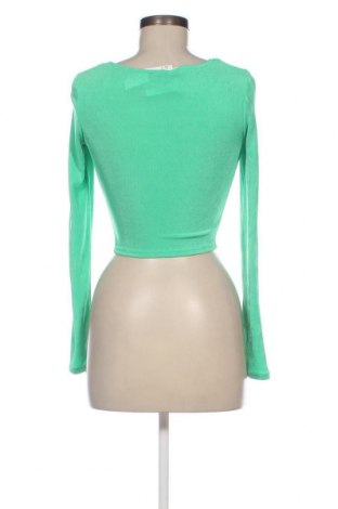 Γυναικεία μπλούζα Tally Weijl, Μέγεθος XS, Χρώμα Πράσινο, Τιμή 2,40 €