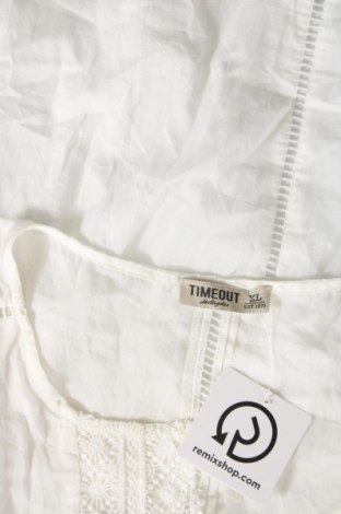 Дамска блуза Timeout, Размер XL, Цвят Бял, Цена 20,46 лв.