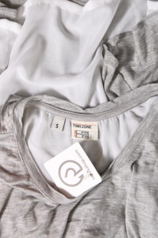 Γυναικεία μπλούζα Timezone, Μέγεθος S, Χρώμα Γκρί, Τιμή 4,80 €