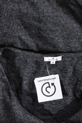 Γυναικεία μπλούζα Tom Tailor, Μέγεθος M, Χρώμα Γκρί, Τιμή 4,21 €